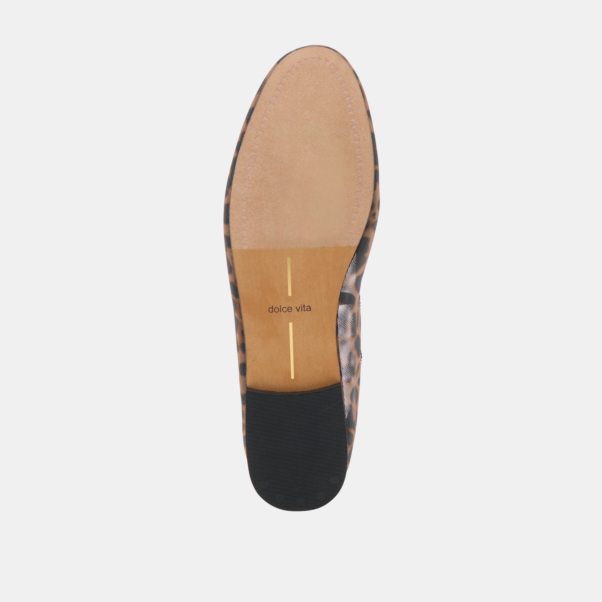 CADEL BALLET FLATS DK LEOPARD MESH | Women Dolce Vita
