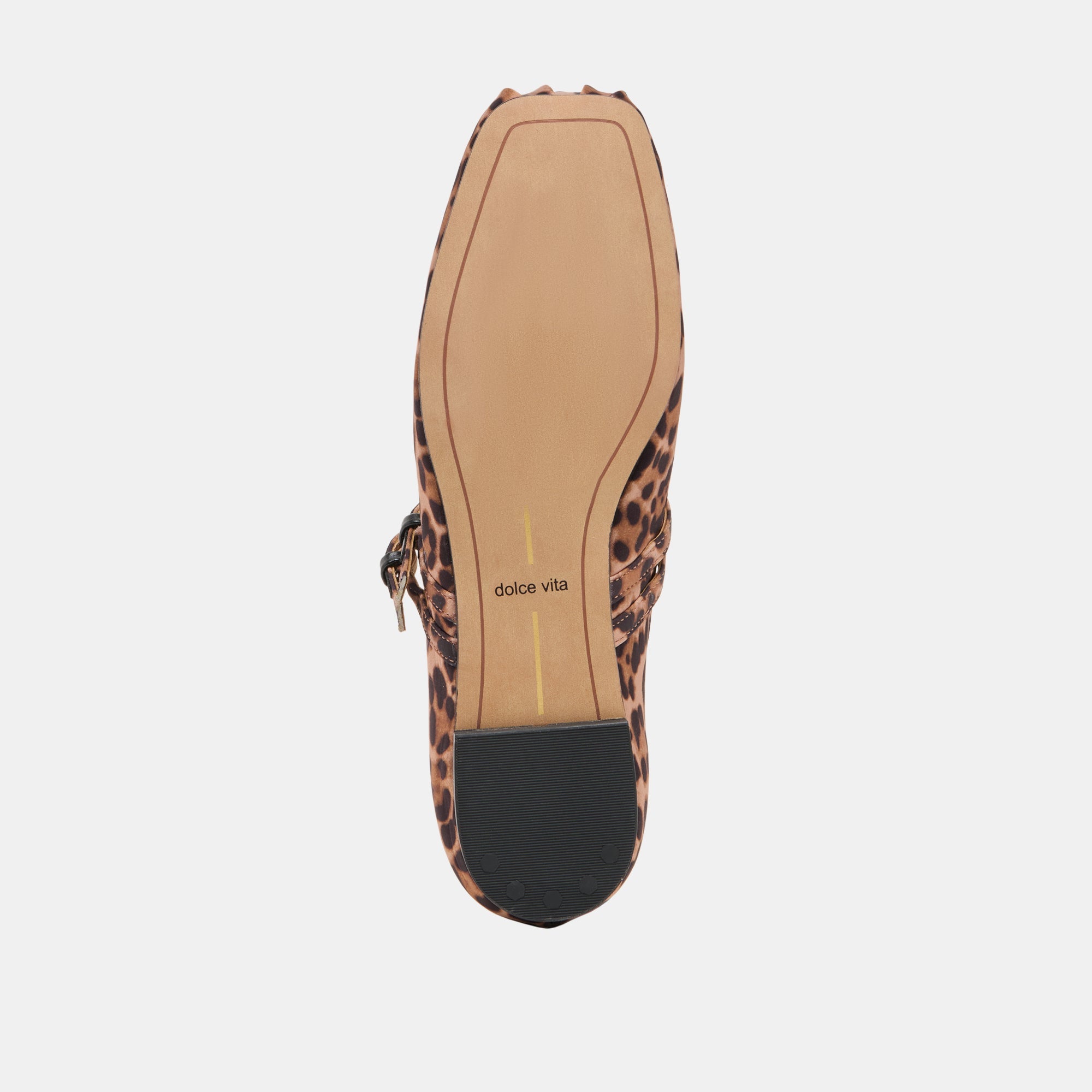 Gibsen Dk Leopard Satin Ballet Flats | Women Dolce Vita