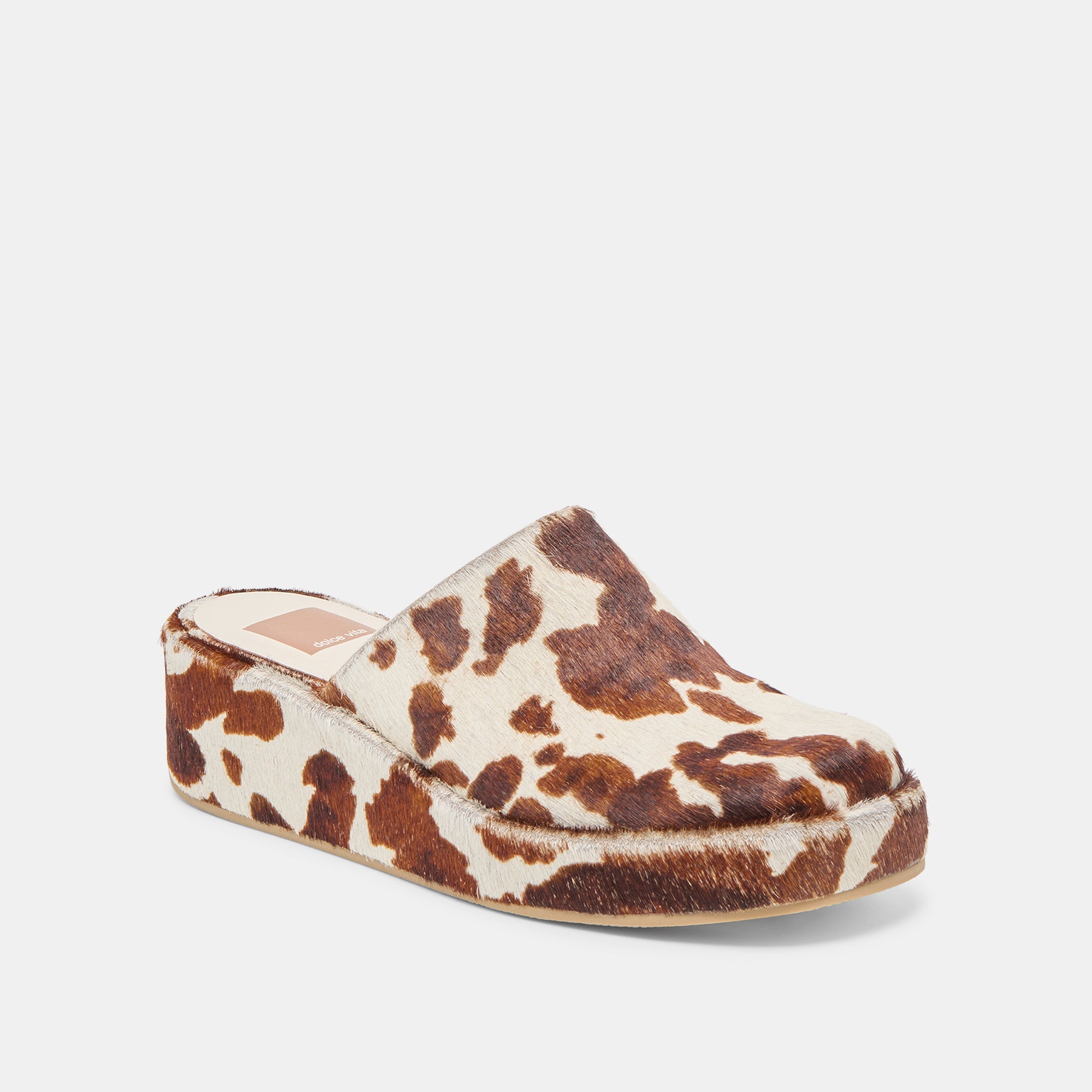 Rosita Cocoa Taurus Calf Hair Flats | Dolce Vita Women