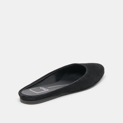Eila Onyx Suede Flats | Women Dolce Vita
