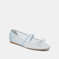 Raeven Light Blue Tulle Ballet Flats | Dolce Vita Women