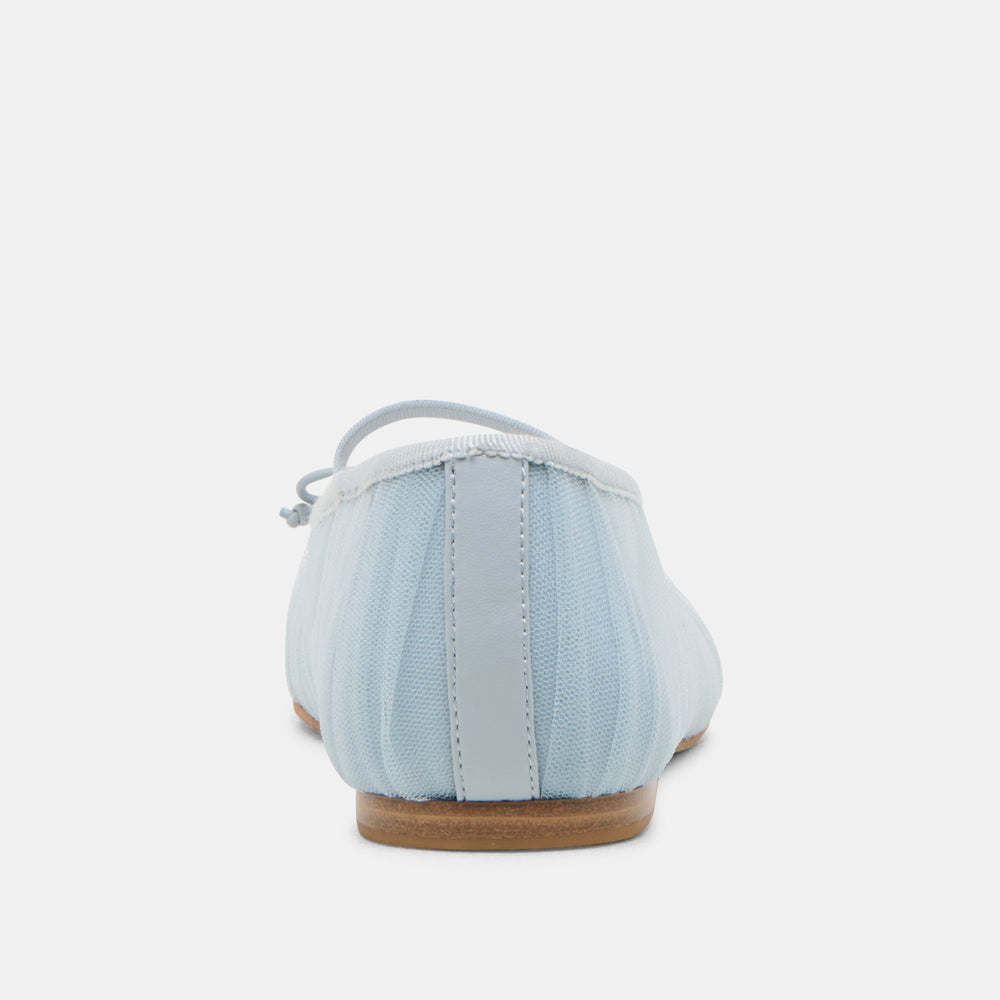 Raeven Light Blue Tulle Ballet Flats | Dolce Vita Women