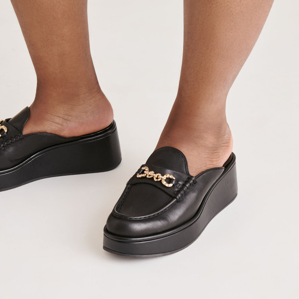 Dorrel Maroon Leather Loafers | Women Dolce Vita