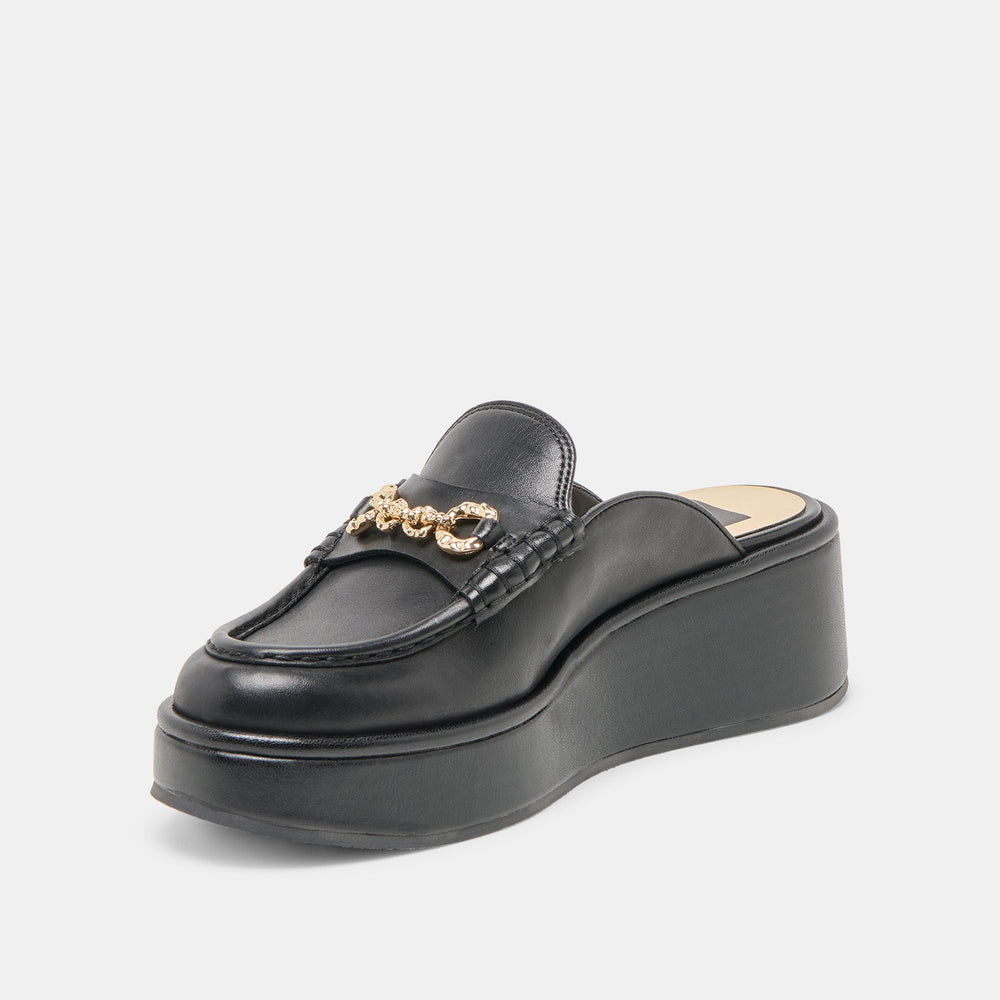 Dorrel Maroon Leather Loafers | Women Dolce Vita