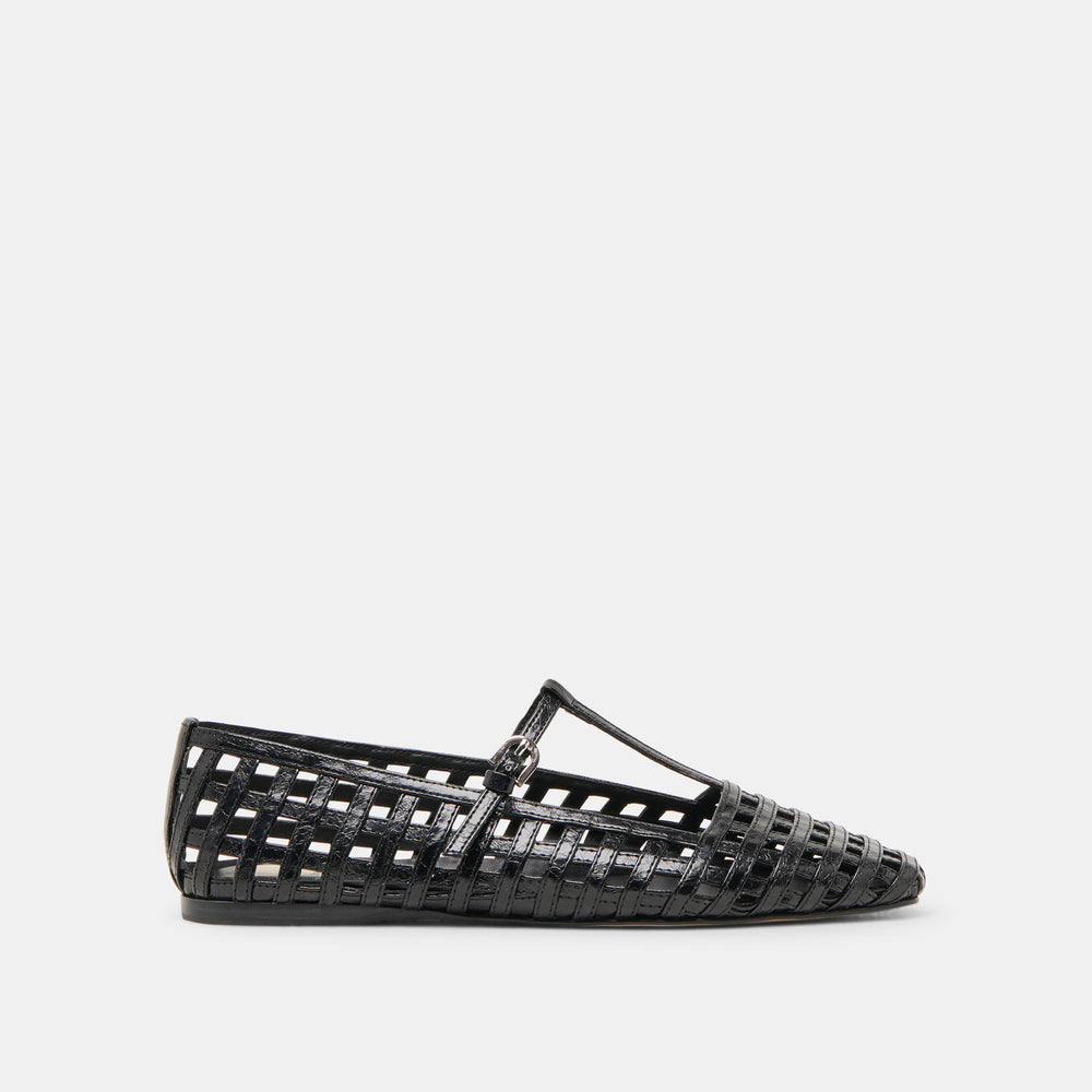 RAINS BALLET FLATS BLACK STELLA | Dolce Vita Women