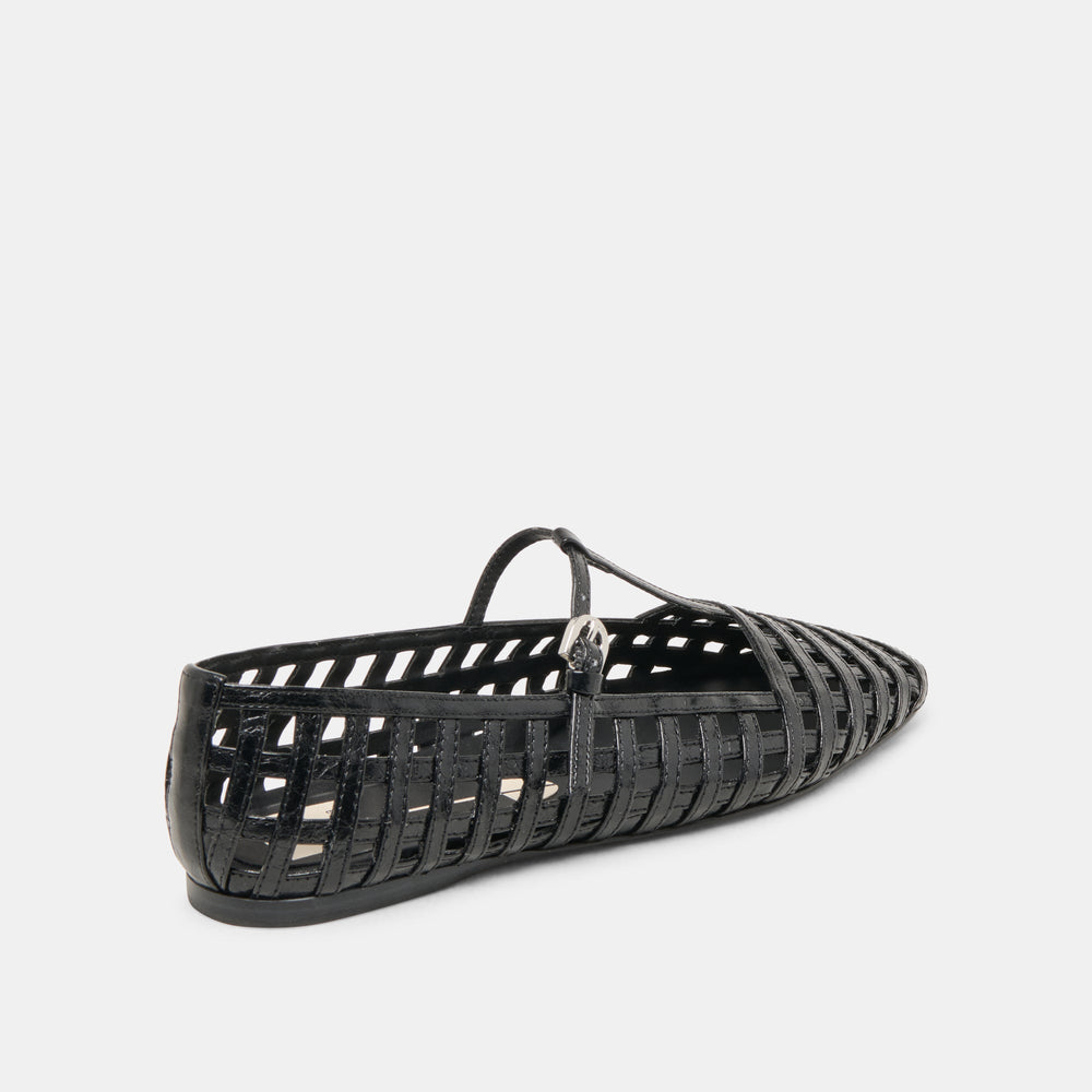 RAINS BALLET FLATS BLACK STELLA | Dolce Vita Women