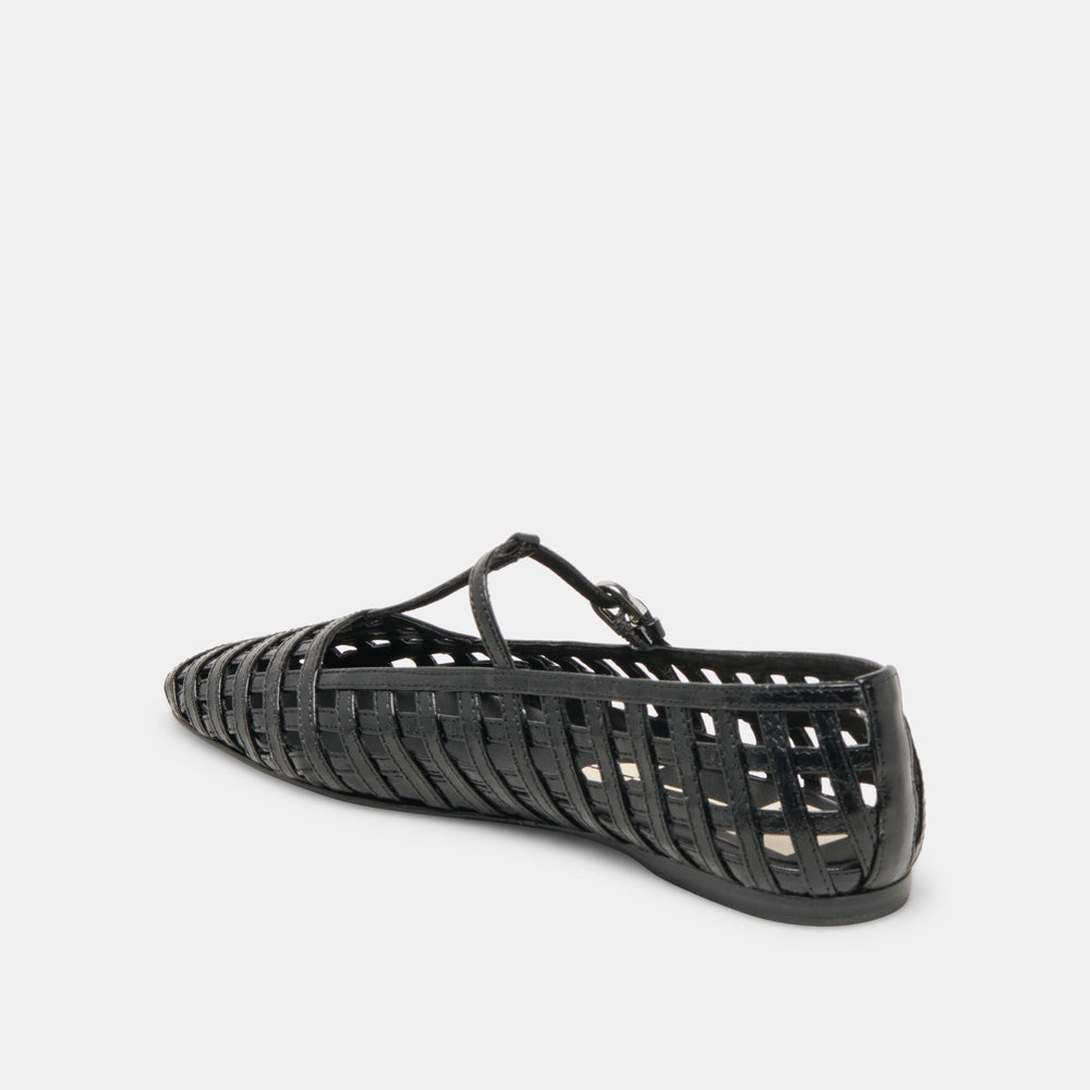 RAINS BALLET FLATS BLACK STELLA | Dolce Vita Women