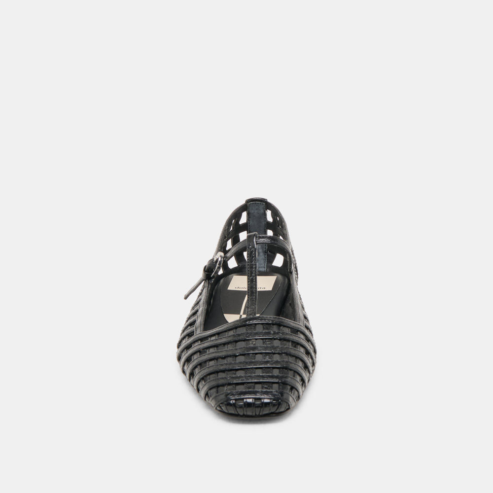 RAINS BALLET FLATS BLACK STELLA | Dolce Vita Women