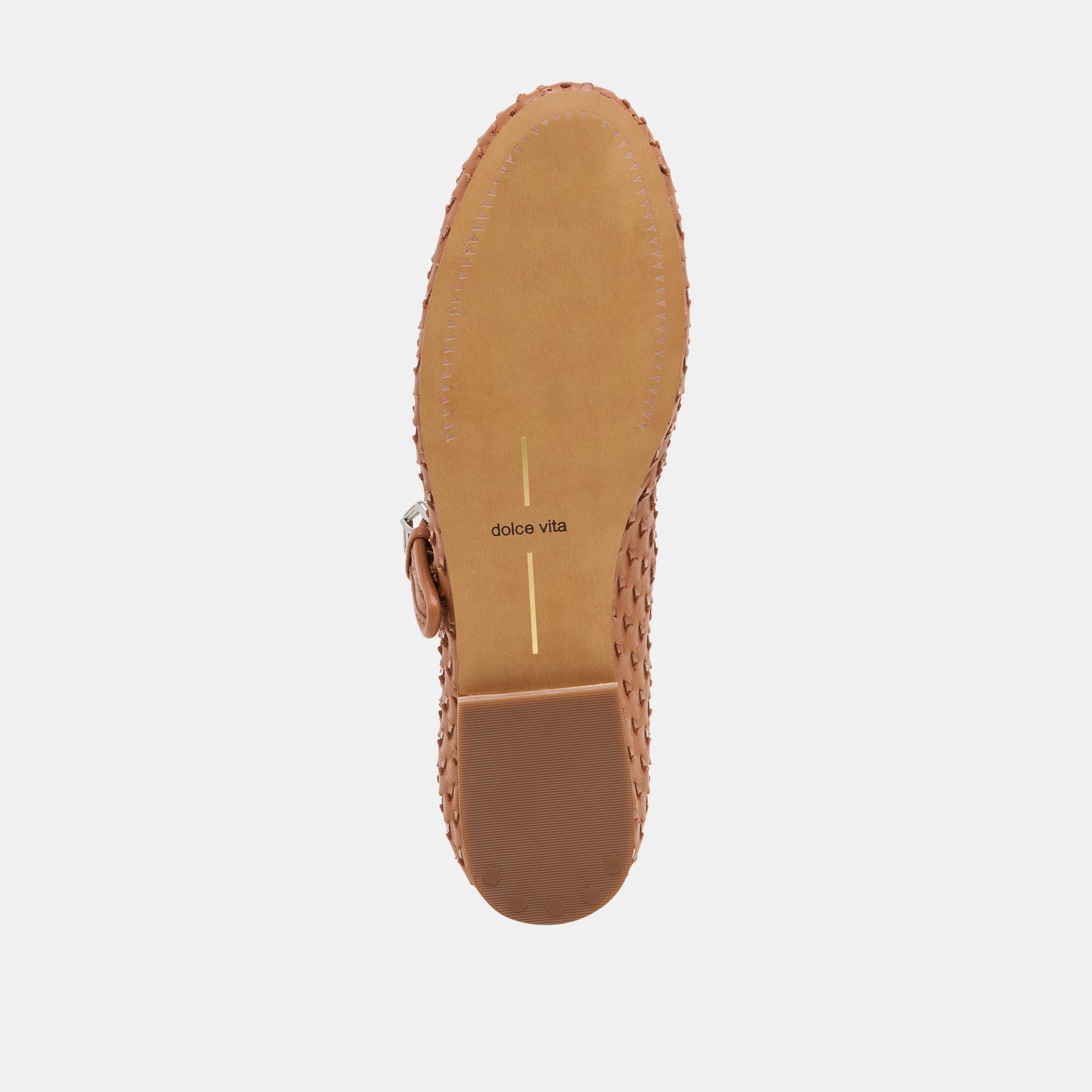 Roslyn Saddle Woven Leather Ballet Flats | Women Dolce Vita