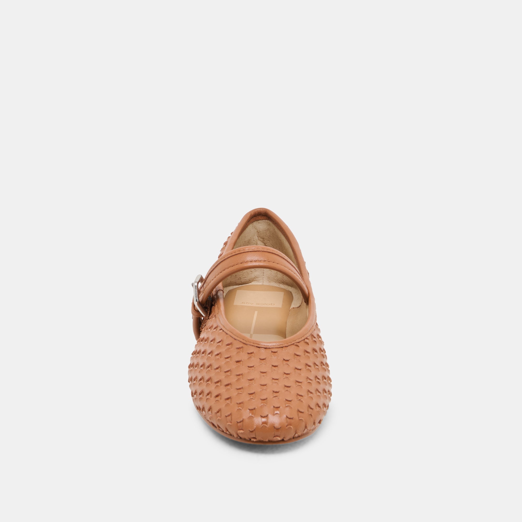 Roslyn Saddle Woven Leather Ballet Flats | Women Dolce Vita