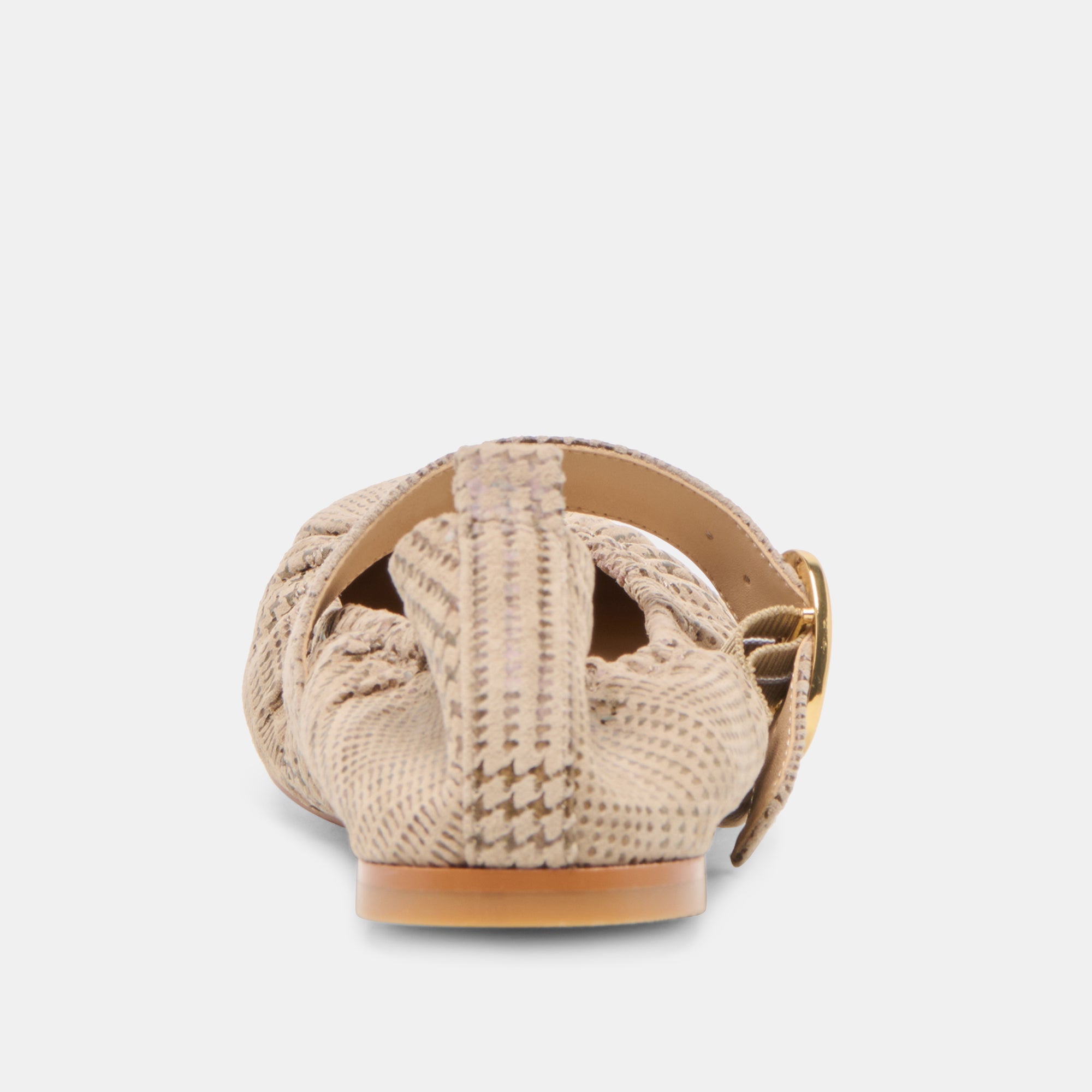 Caely Herringbone Printed Suede Ballet Flats | Dolce Vita Women