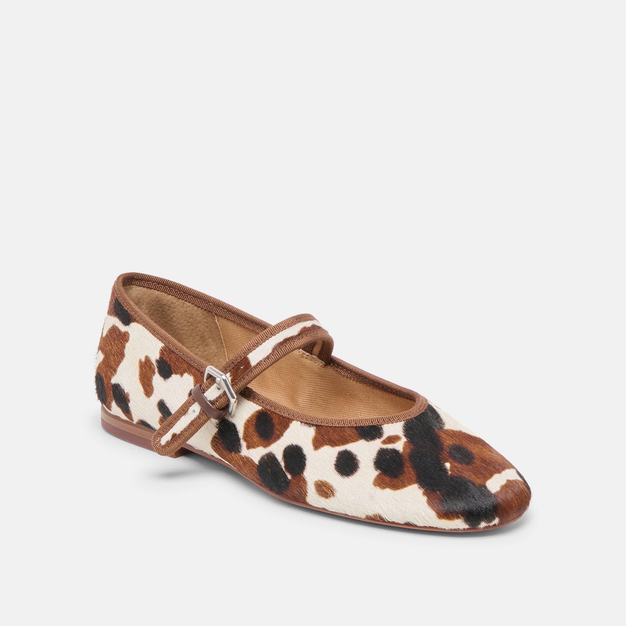 Roslyn Cocoa Taurus Calf Hair | Dolce Vita Women