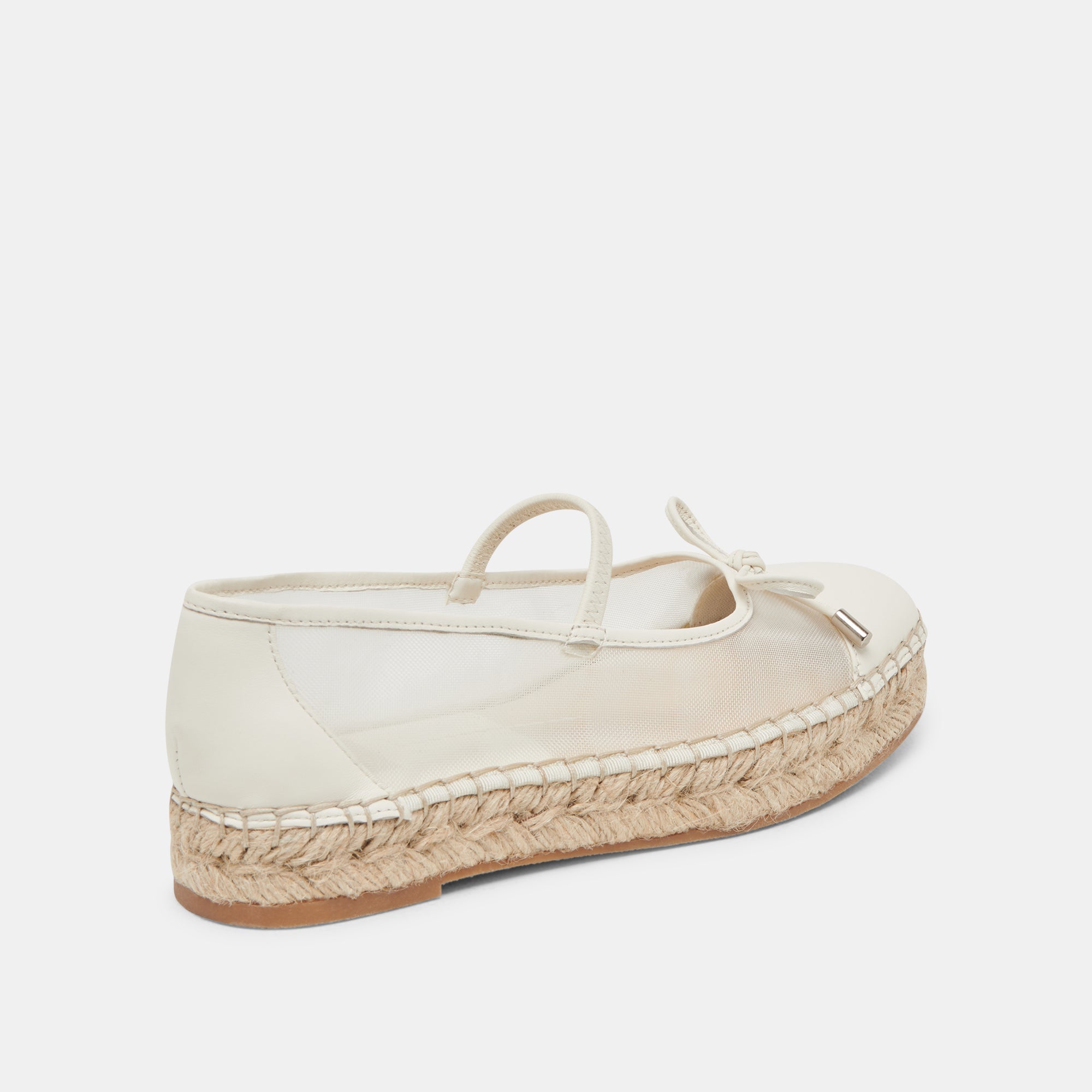 CAMBRE BALLET FLATS WHITE MESH | Women Dolce Vita