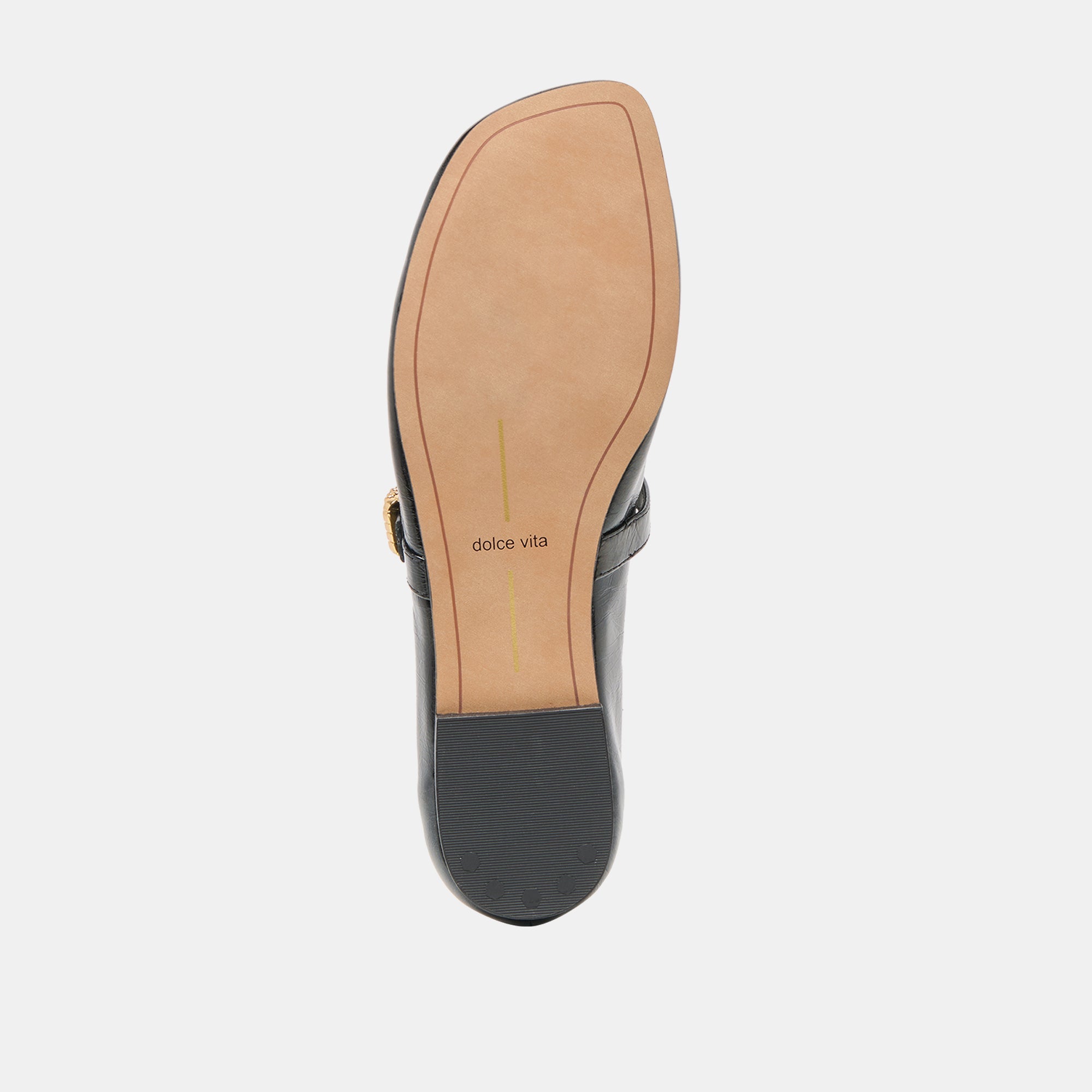 Alizza Midnight Crinkle Patent Ballet Flats | Dolce Vita Women