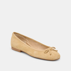 Ritla Honey Suede Ballet Flats | Dolce Vita Women