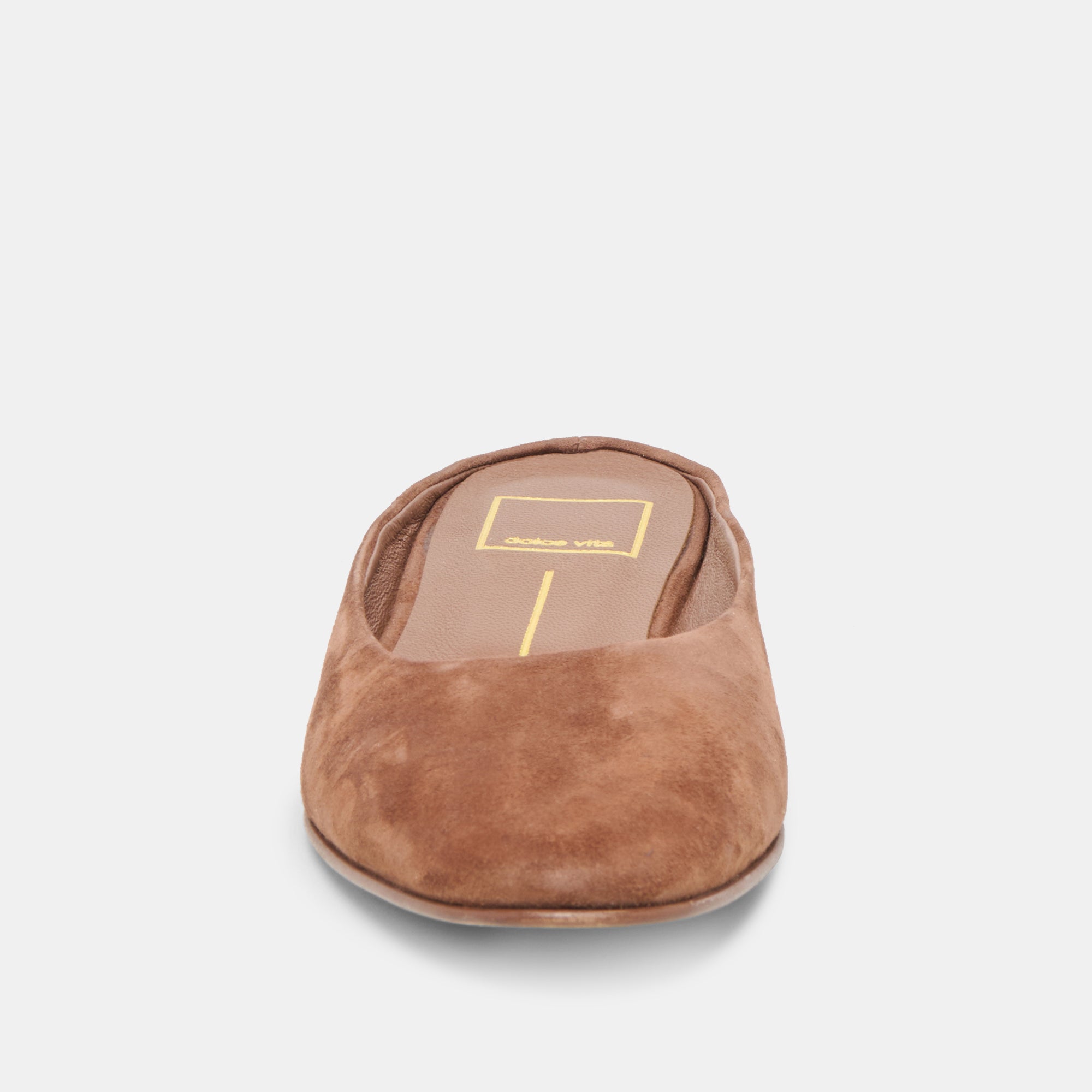 Eila Dk Brown Suede Flats | Women Dolce Vita