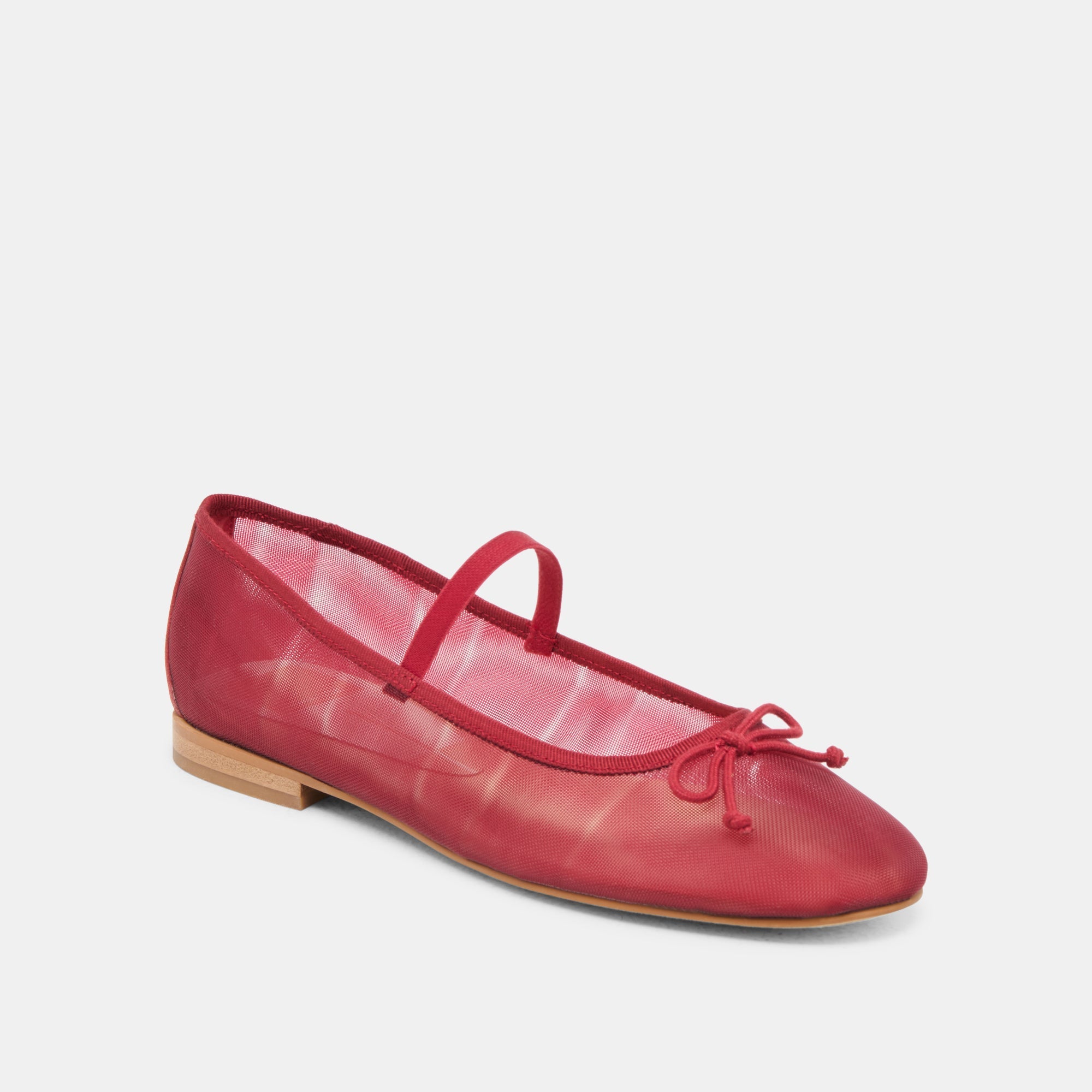 CADEL BALLET FLATS CRIMSON MESH | Dolce Vita Women