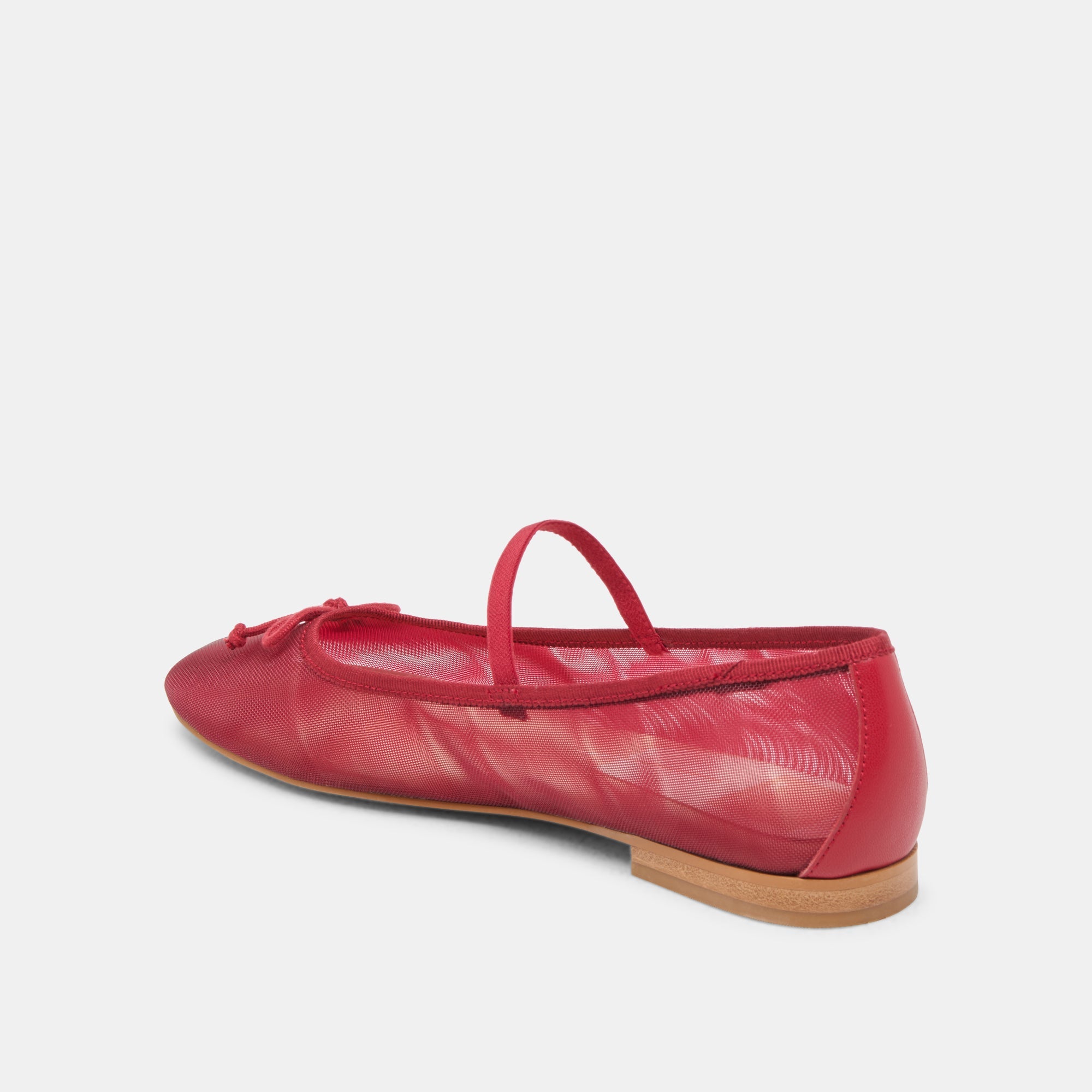 CADEL BALLET FLATS CRIMSON MESH | Dolce Vita Women