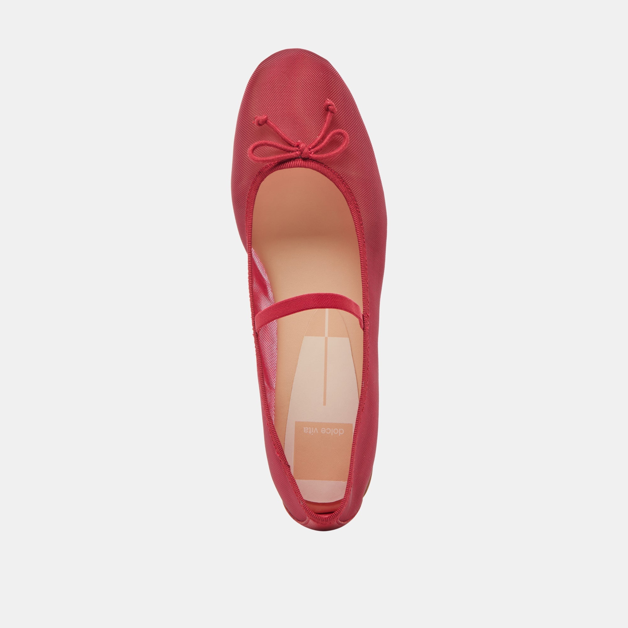 CADEL BALLET FLATS CRIMSON MESH | Dolce Vita Women