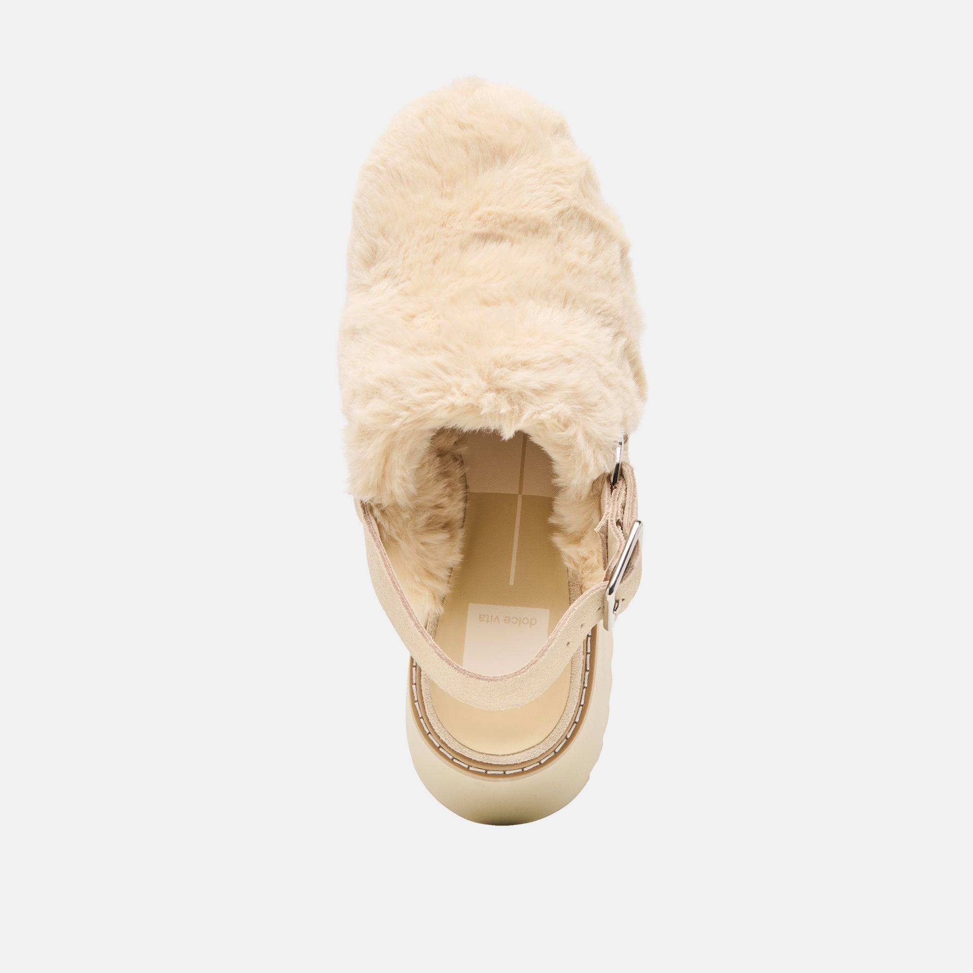 Lansy Natural Plush Flats | Dolce Vita Women