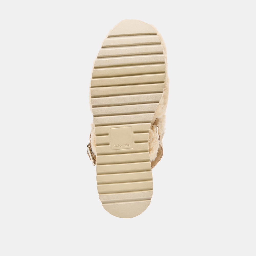Lansy Natural Plush Flats | Dolce Vita Women