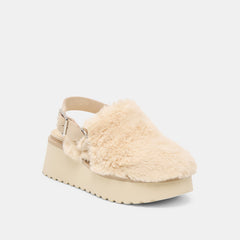 Lansy Natural Plush Flats | Dolce Vita Women