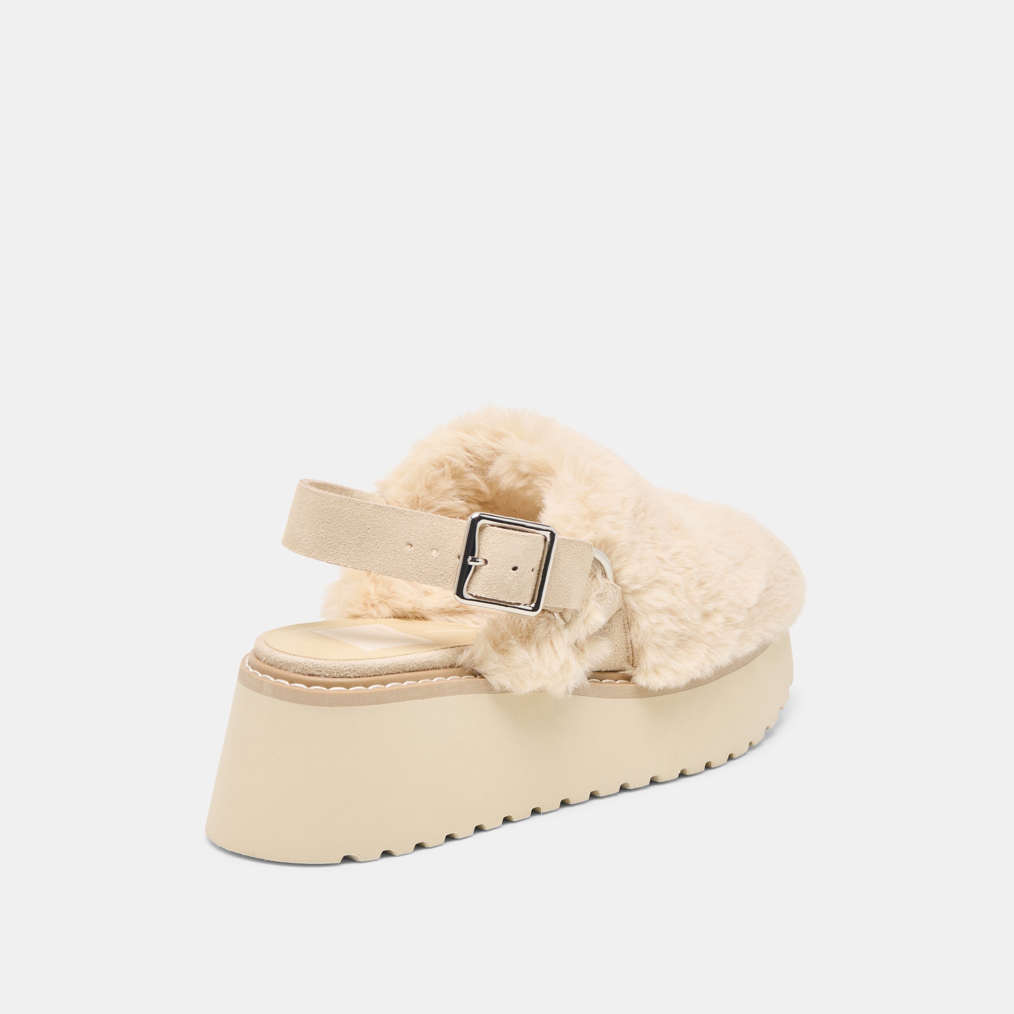 Lansy Natural Plush Flats | Dolce Vita Women