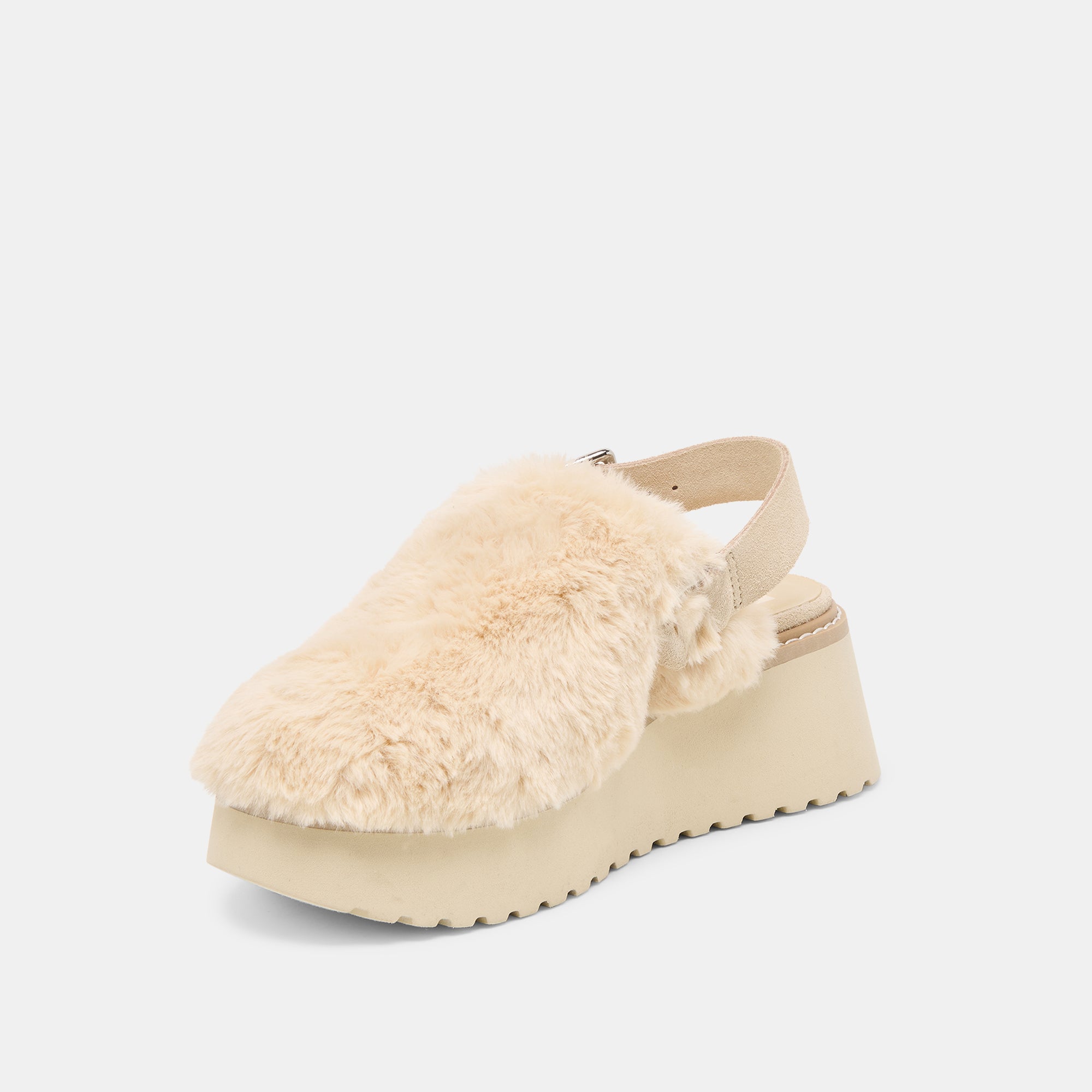 Lansy Natural Plush Flats | Dolce Vita Women
