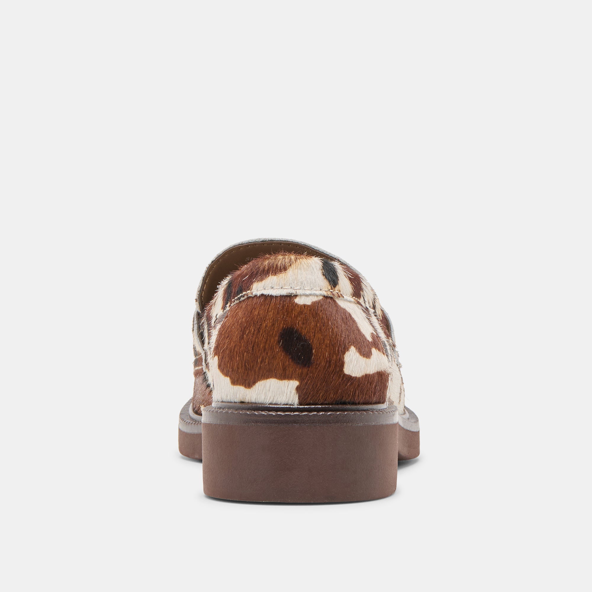 Tiggy Cocoa Taurus Calf Hair Loafers | Women Dolce Vita