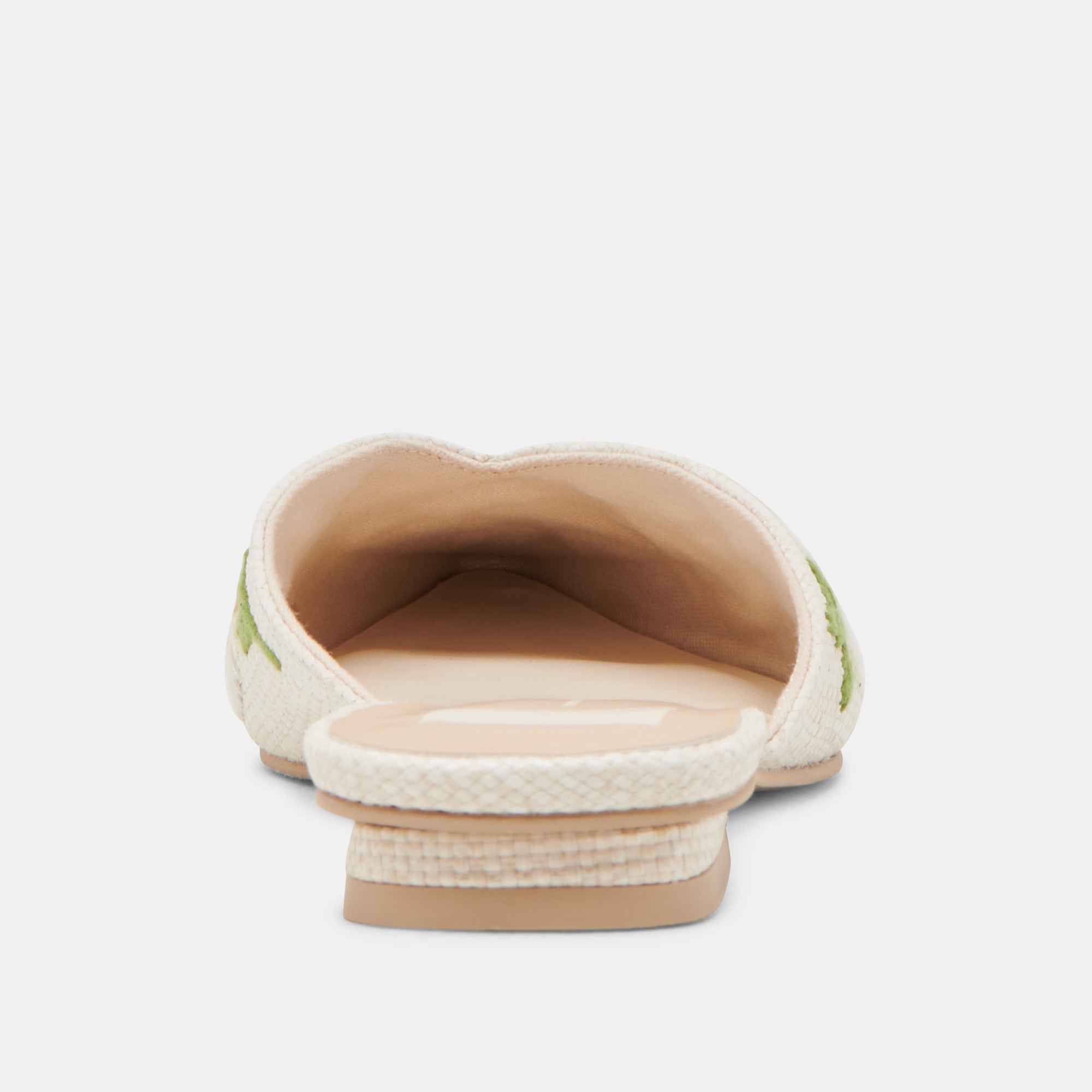 ELM FLATS WHITE FLORAL RAFFIA | Dolce Vita Women