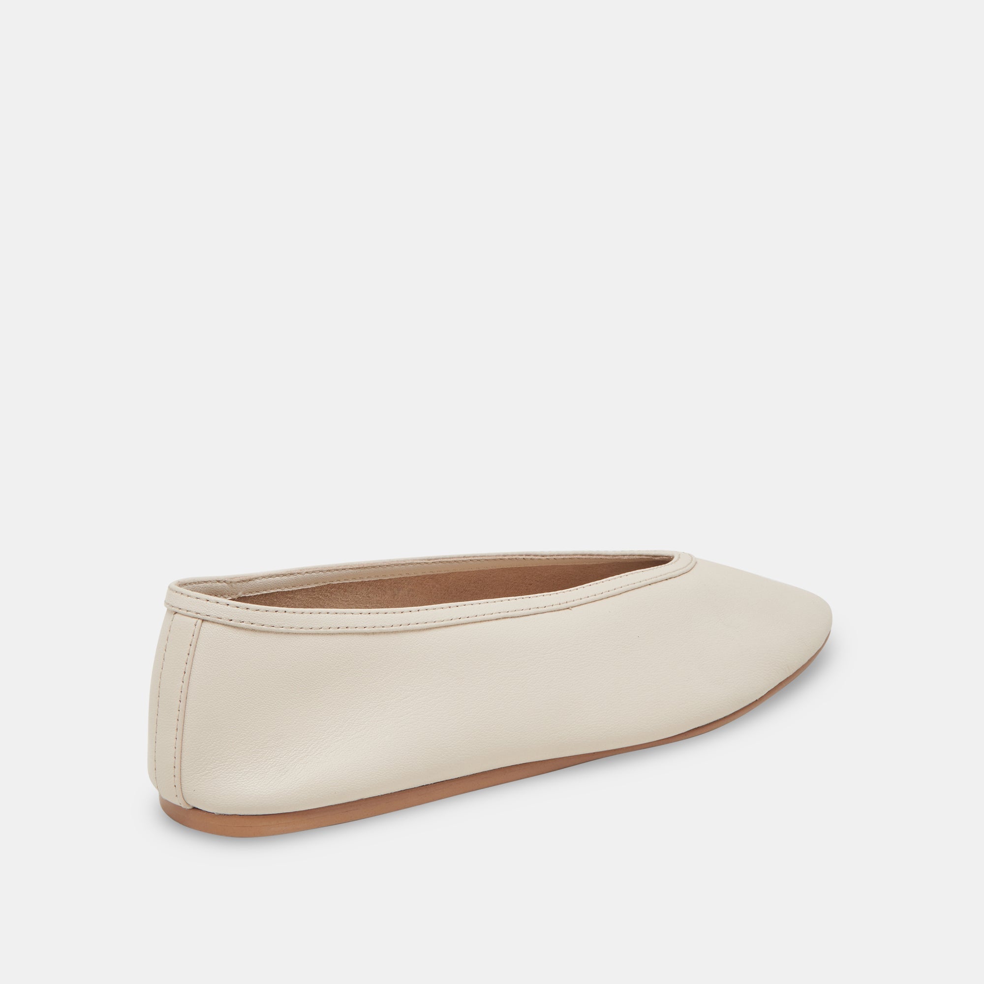 Braidy Ivory Leather Ballet Flats | Women Dolce Vita