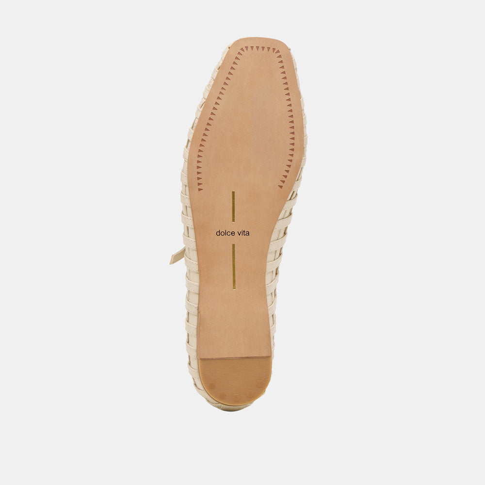 RAINS BALLET FLATS IVORY STELLA | Dolce Vita Women