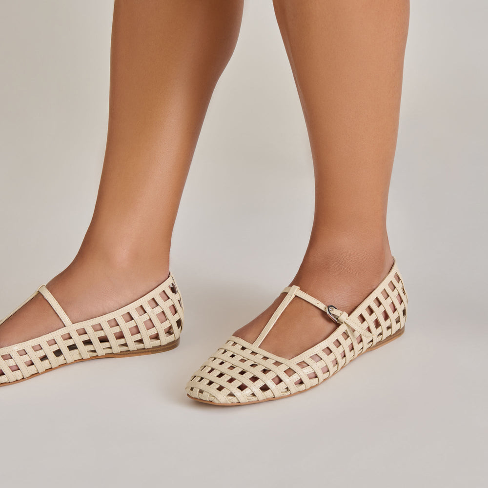 RAINS BALLET FLATS IVORY STELLA | Dolce Vita Women