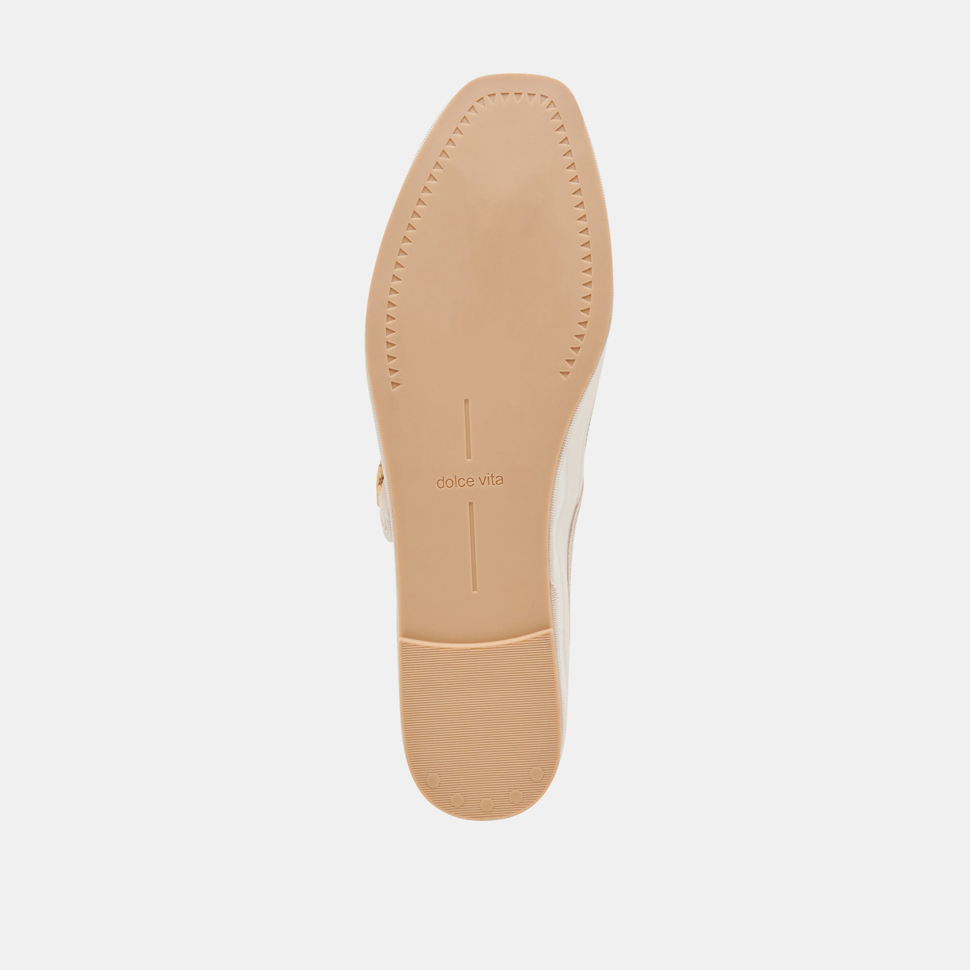 TAMEKA BALLET FLATS BONE STRIPE MESH | Women Dolce Vita