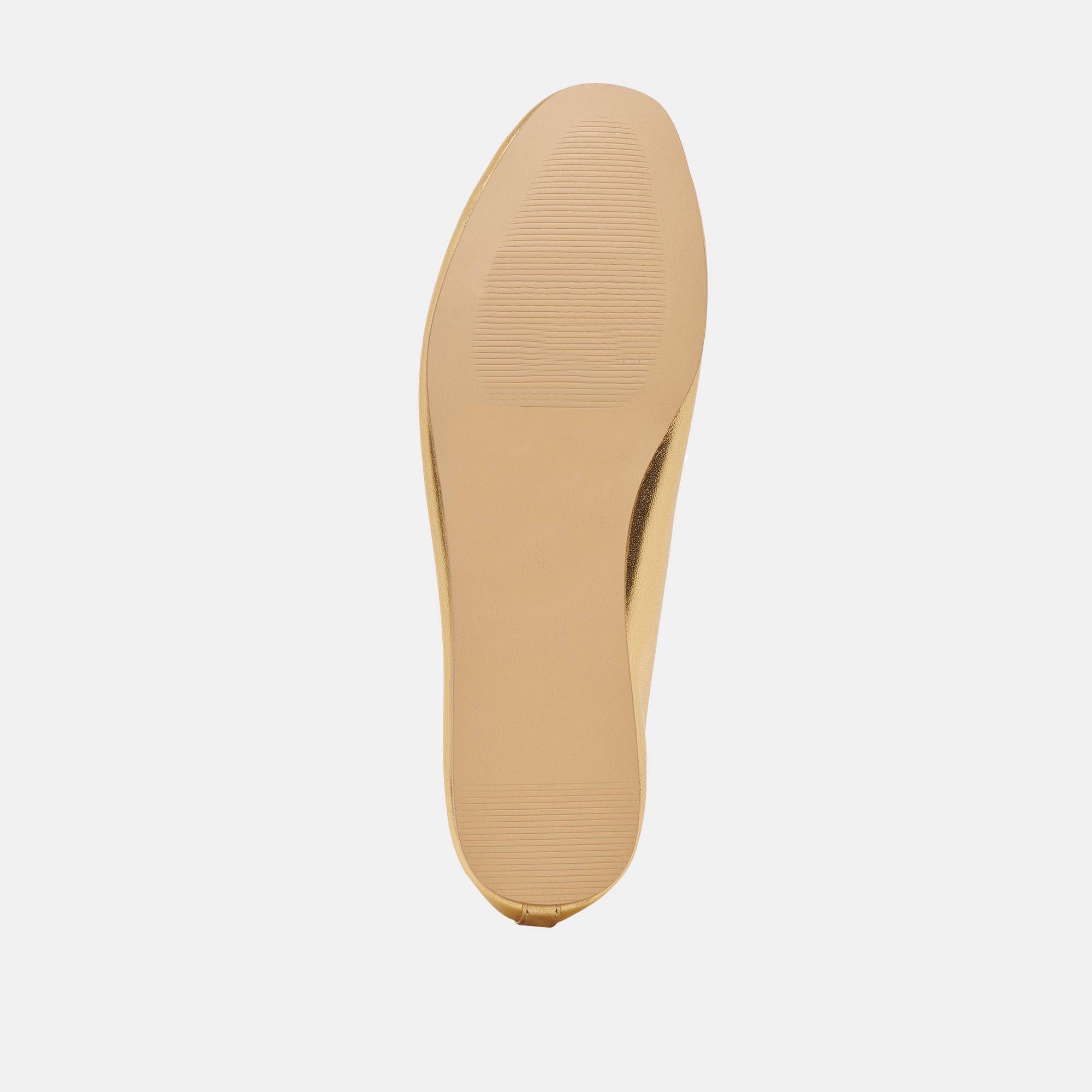 Braidy Gold Metallic Leather Ballet Flats | Dolce Vita Women