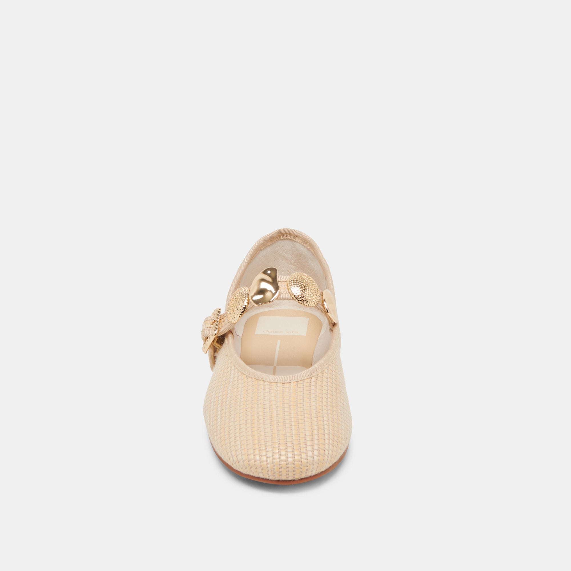 RELAN BALLET FLATS LT NATURAL RAFFIA | Women Dolce Vita
