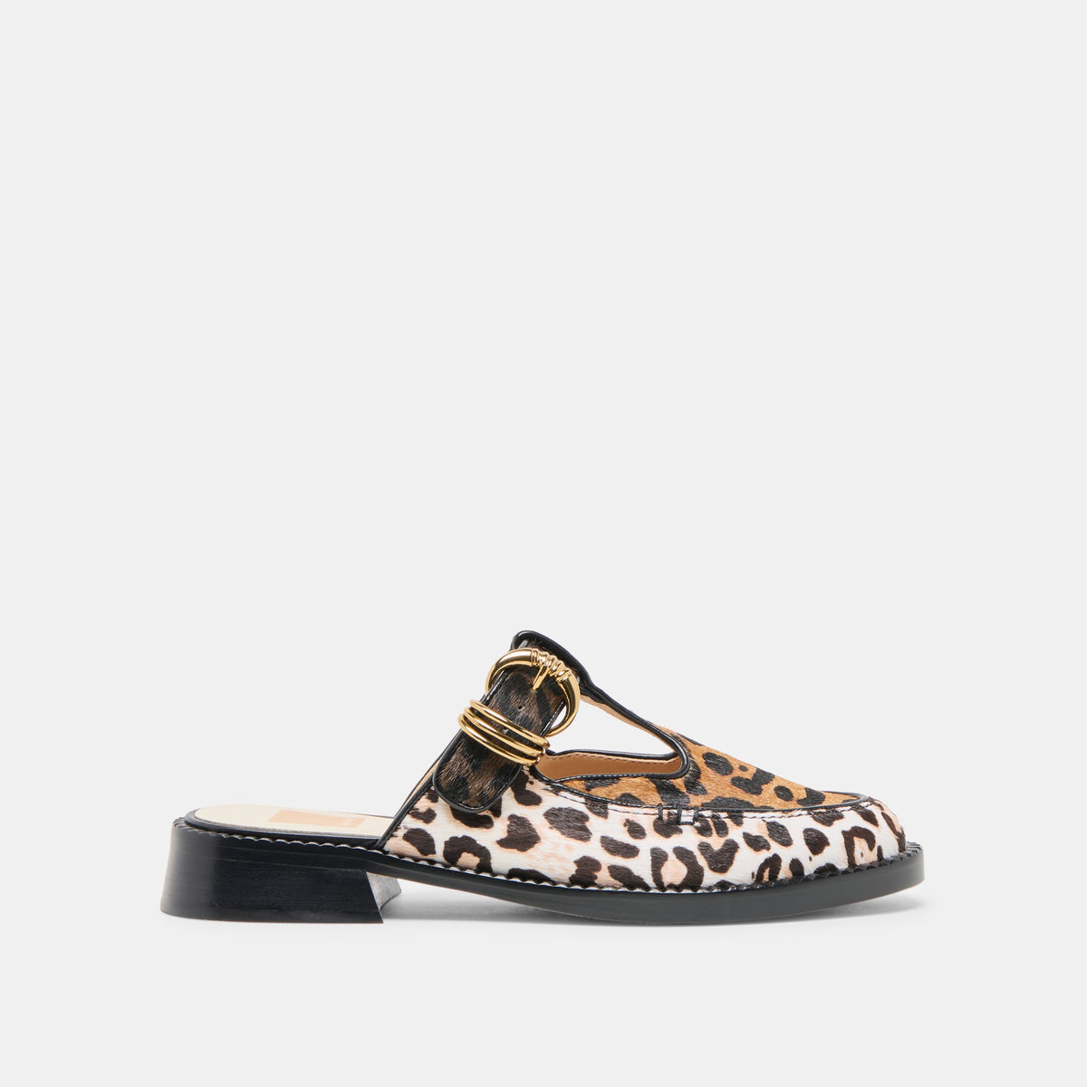 Harlah Leopard Multi Calf Hair Flats | Women Dolce Vita