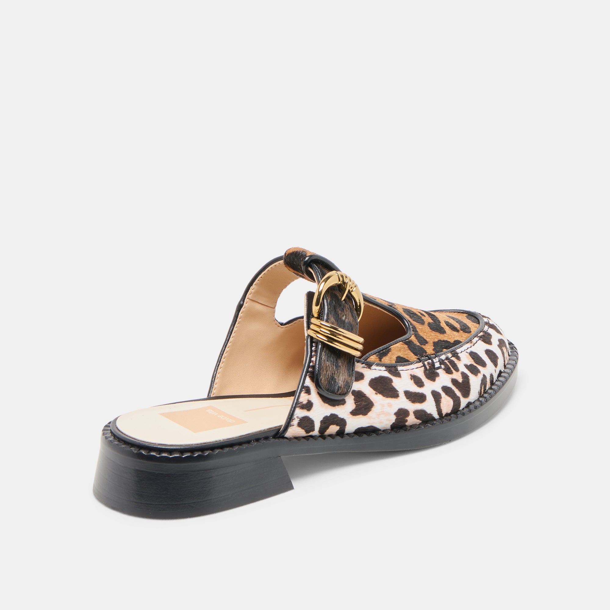 Harlah Leopard Multi Calf Hair Flats | Women Dolce Vita