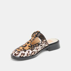 Harlah Leopard Multi Calf Hair Flats | Women Dolce Vita