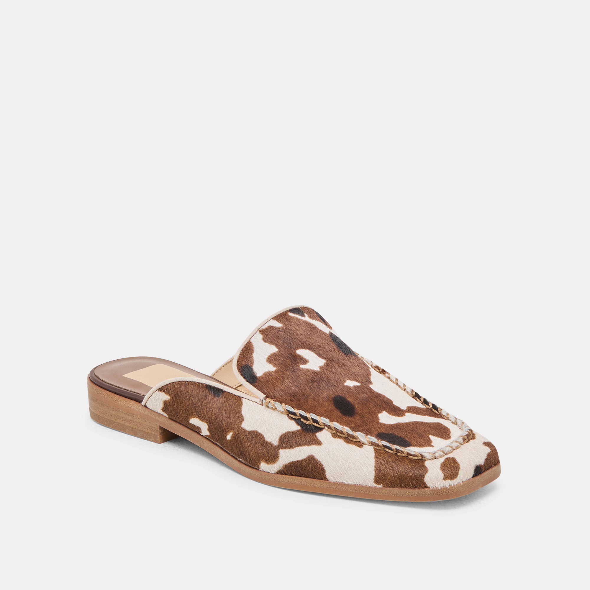 Bradly Cocoa Taurus Calf Hair Flats | Dolce Vita Women
