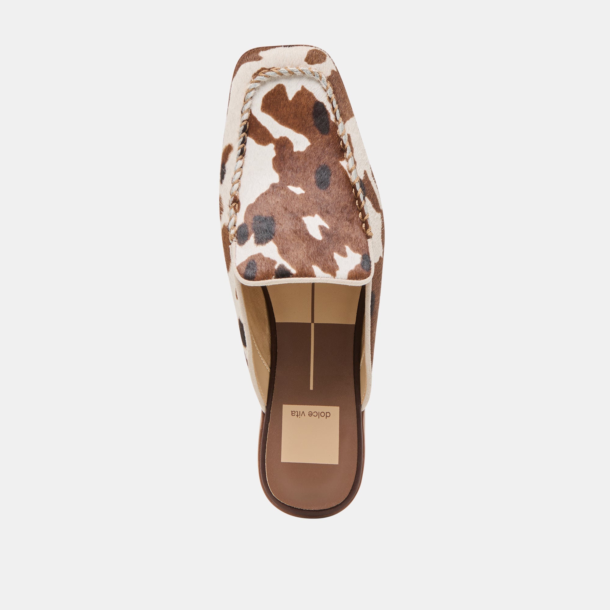 Bradly Cocoa Taurus Calf Hair Flats | Dolce Vita Women