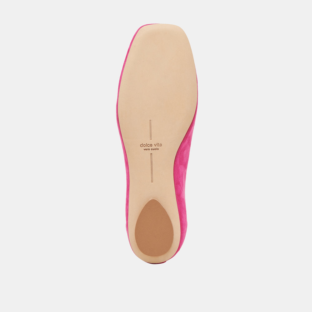 VINNIE BALLET FLATS FUCHSIA SUEDE | Dolce Vita Women