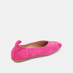 VINNIE BALLET FLATS FUCHSIA SUEDE | Dolce Vita Women