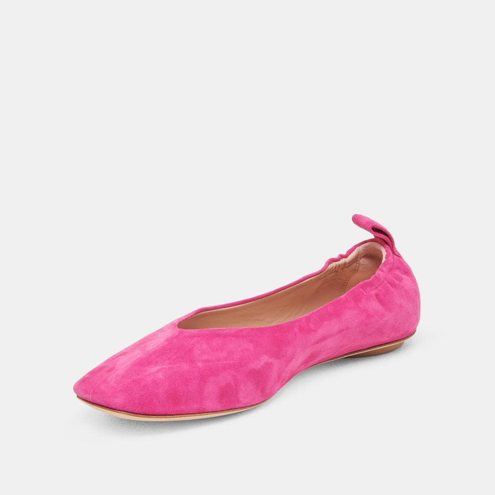 VINNIE BALLET FLATS FUCHSIA SUEDE | Dolce Vita Women