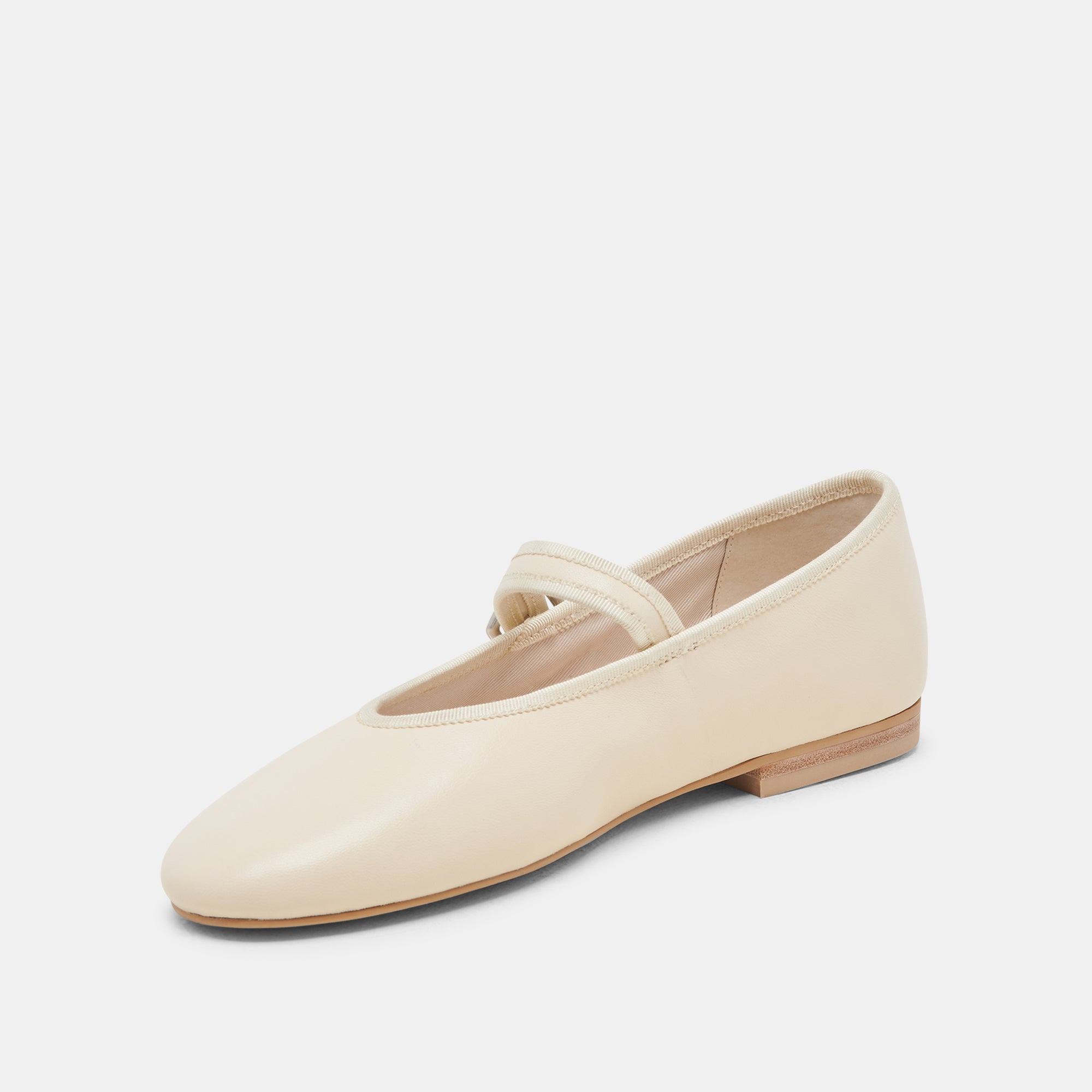 ROSLYN BALLET FLATS CREME LEATHER | Dolce Vita Women