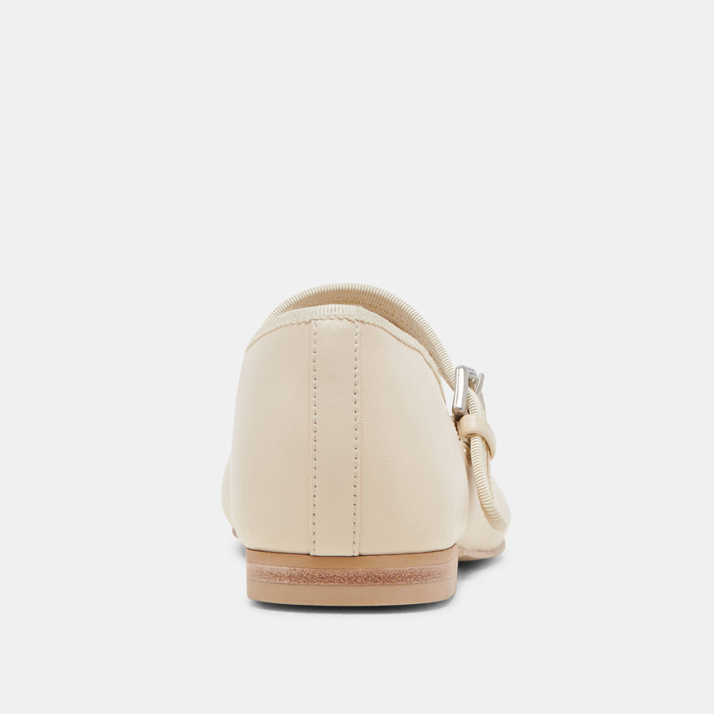 ROSLYN BALLET FLATS CREME LEATHER | Dolce Vita Women