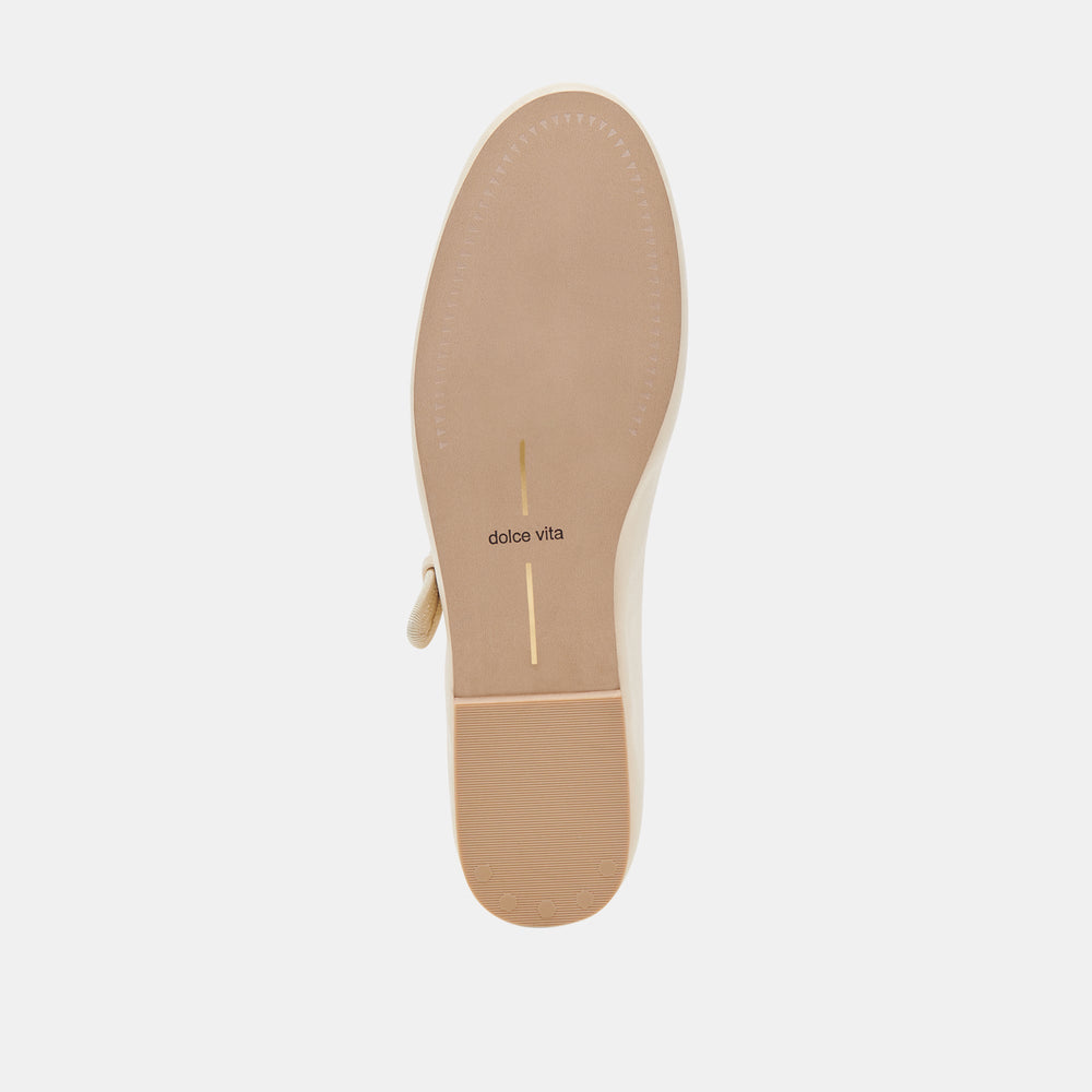 ROSLYN BALLET FLATS CREME LEATHER | Dolce Vita Women