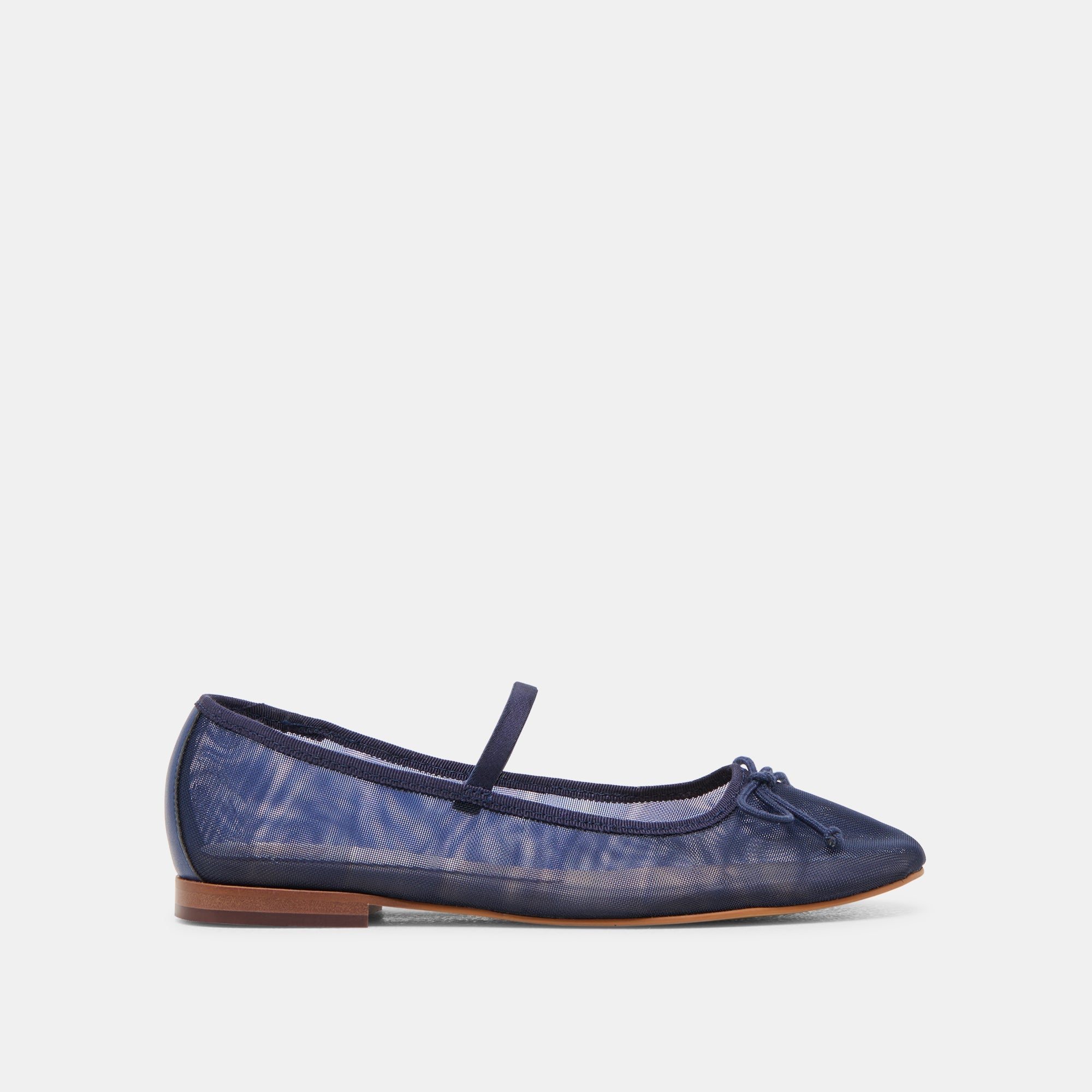 CADEL BALLET FLATS NAVY MESH | Women Dolce Vita