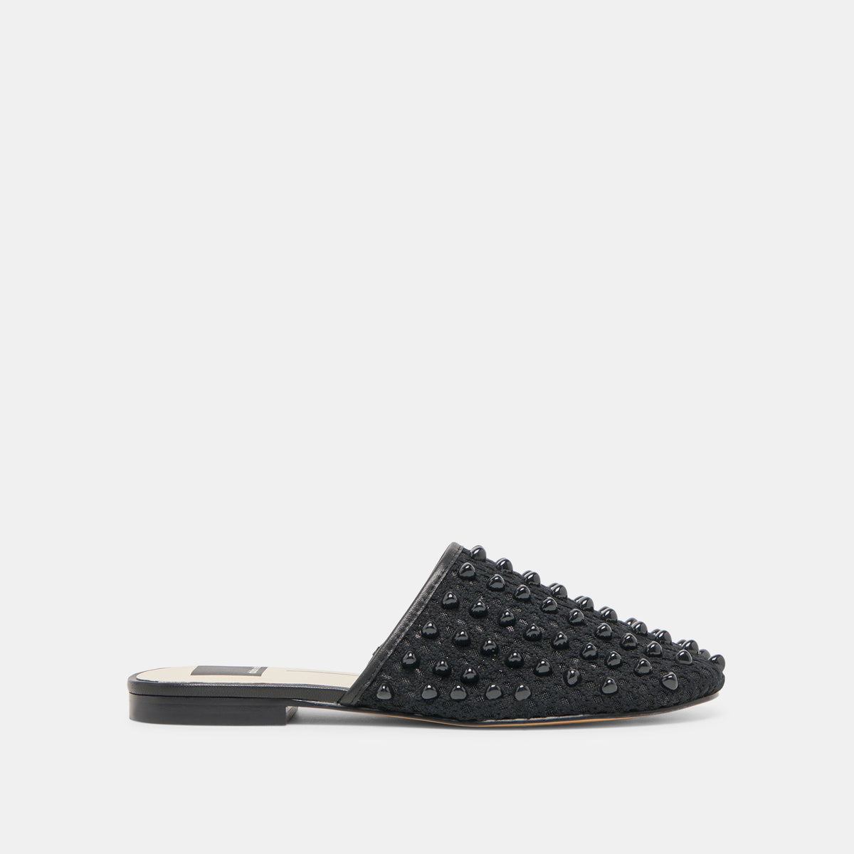Rova Bead Onyx Beaded Mesh Flats | Dolce Vita Women