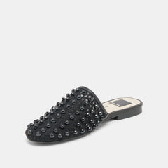 Rova Bead Onyx Beaded Mesh Flats | Dolce Vita Women